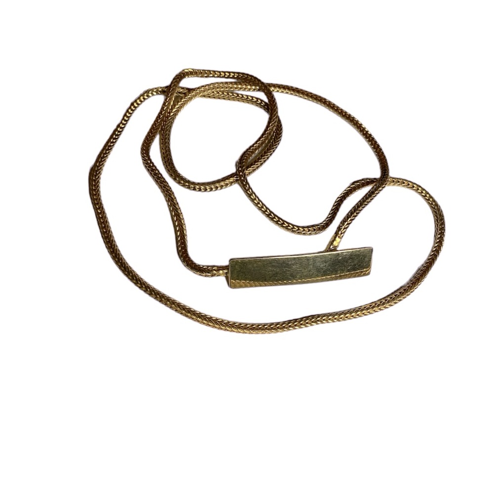 vintage gold chain necklace